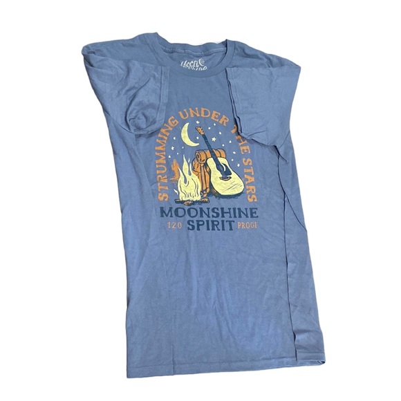 Moonshine Spirit Men’s Fine Grade 120 Proof  Graphic T-Shirt - Picture 1 of 4